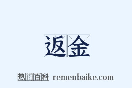 返金是什么意思的图片